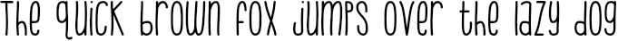 Example 1 of  Font