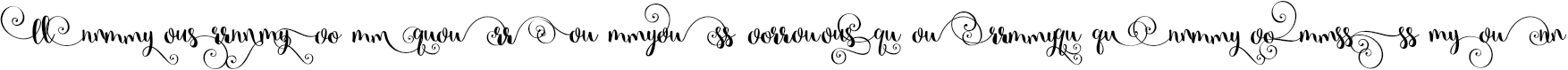 Example 1 of  Font