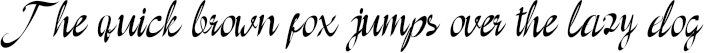 Example 1 of  Font