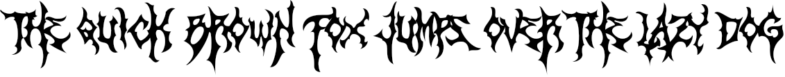 Example 3 of  Font
