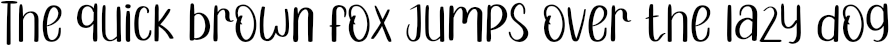 Example 1 of  Font