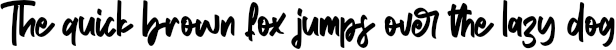 Example 1 of  Font
