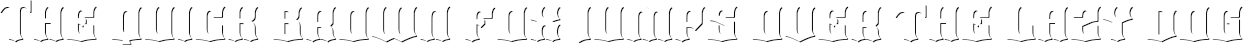 Example 3 of  Font