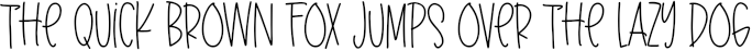 Example 1 of  Font