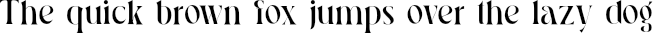 Example 5 of  Font