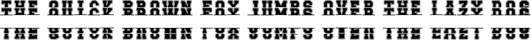 Example 1 of  Font