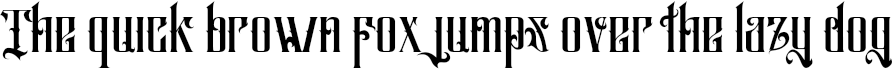 Example 2 of  Font
