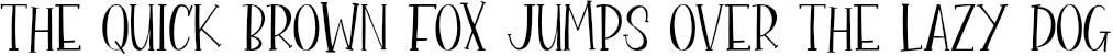Example 4 of  Font