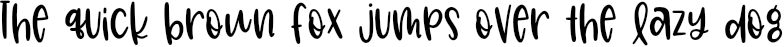 Example 2 of  Font