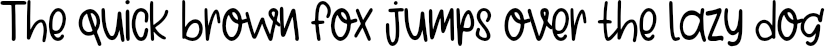 Example 1 of  Font