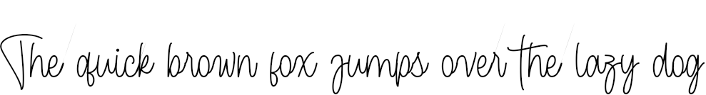 Example 2 of  Font