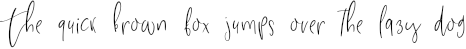 Example 1 of  Font
