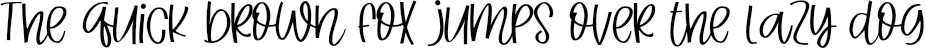 Example 3 of  Font
