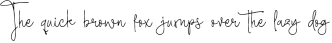 Example 1 of  Font