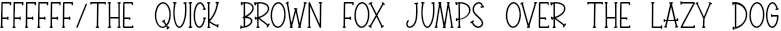 Font preview for CHILDREN WRITING