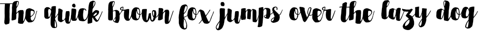 Example 2 of  Font