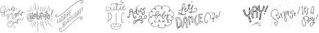 Example 3 of  Font