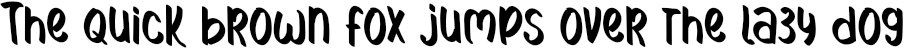 Example 1 of  Font