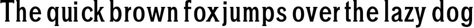 Example 5 of  Font