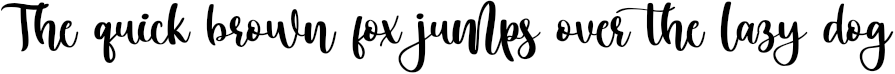 Example 1 of  Font