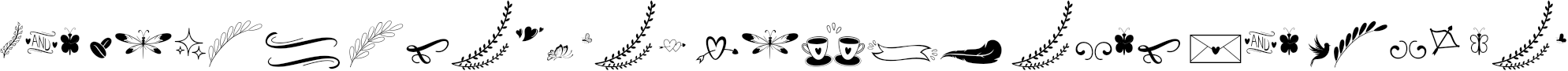 Example 1 of  Font