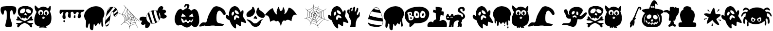 Example 1 of  Font