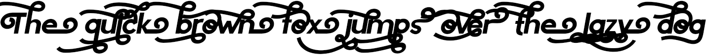 Example 5 of  Font