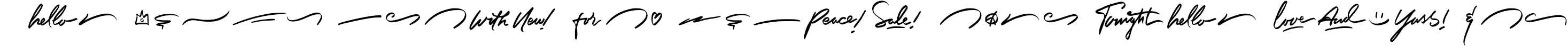Example 1 of  Font
