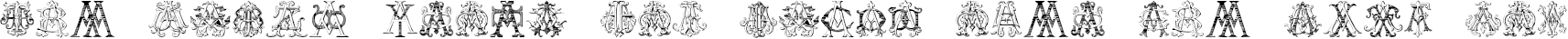 Example 1 of  Font