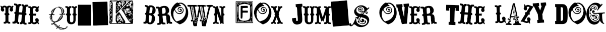 Example 1 of  Font