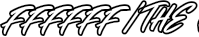 Metro Venom - outline preview for Metro Venom - Outlined Brush Graffiti Font