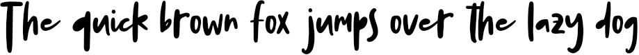 Example 1 of  Font