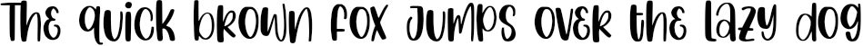 Example 2 of  Font