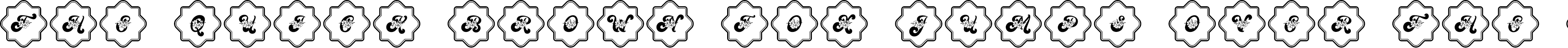 Example 3 of  Font