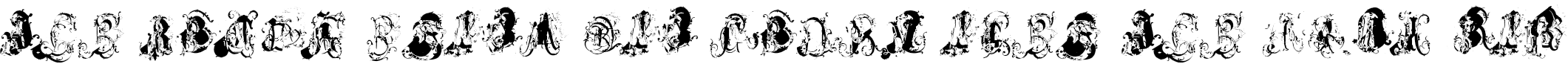 Example 1 of  Font