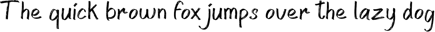 Example 4 of  Font