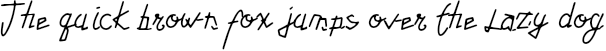 Example 1 of  Font