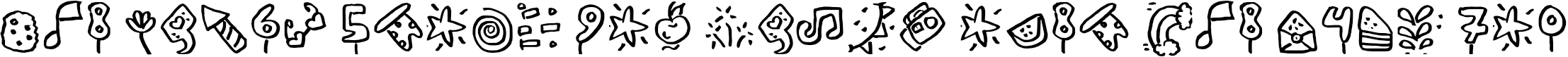 Example 1 of  Font