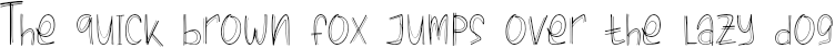 Example 5 of  Font