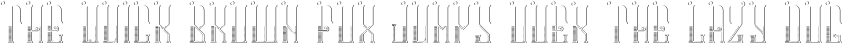 Example 5 of  Font