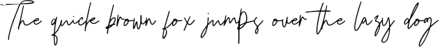 Example 1 of  Font