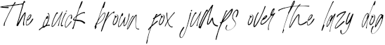 Example 1 of  Font