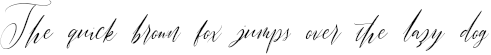 Example 1 of  Font