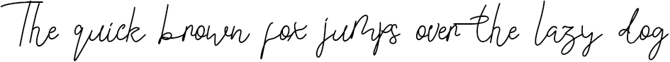 Example 1 of  Font