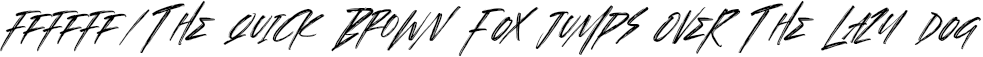 DemonicEcho-Italic preview for Demonic Echo - Bold Brush Calligraphy Font