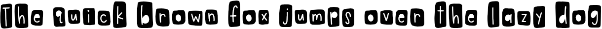Example 3 of  Font