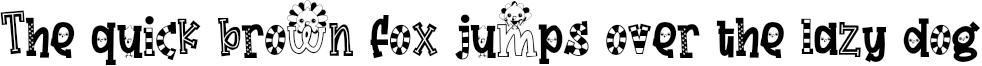 Example 1 of  Font