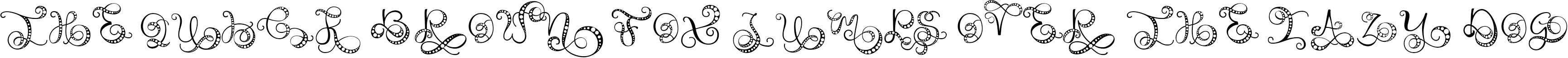 Example 61 of  Font