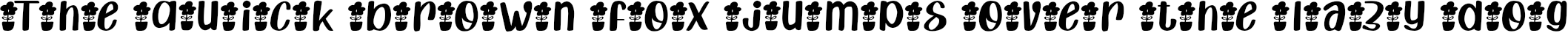 Example 2 of  Font