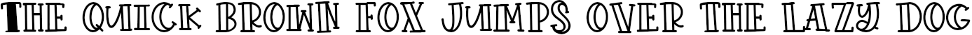 Example 3 of  Font